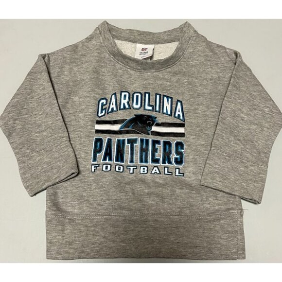 NFL Gray Carolina Panthers Kids Sweater - Picture 1 of 3